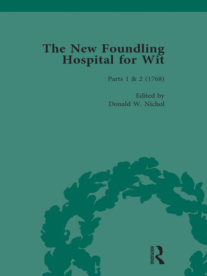 cover image of The New Foundling Hospital for Wit, 1768-1773 Vol 1